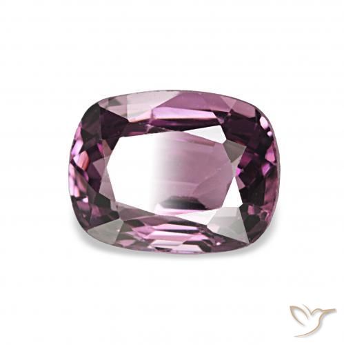 1.03 ct Purple Spinel Stone, Natural Spinel in Cushion-Cut Shape for Sale
