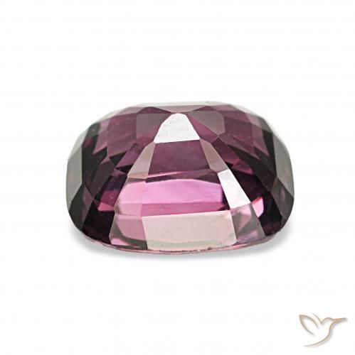 Spinel Gemstone in 7.2 x 6.3 mm Size for Sale, Spinel Stone in Deep Purple Red Color