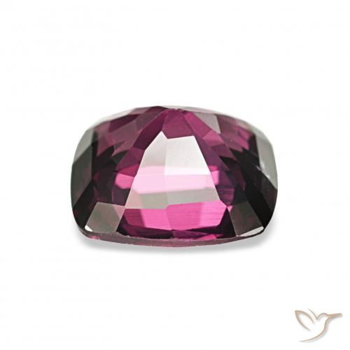 Spinel Gemstone in 6.6 x 6.1 mm Size for Sale, Spinel Stone in Dark Purple Color