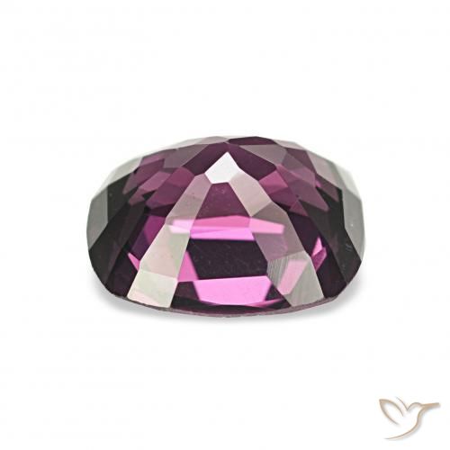Spinel Gemstone in 6.9 x 6.1 mm Size for Sale, Spinel Stone in Deep Purple Color