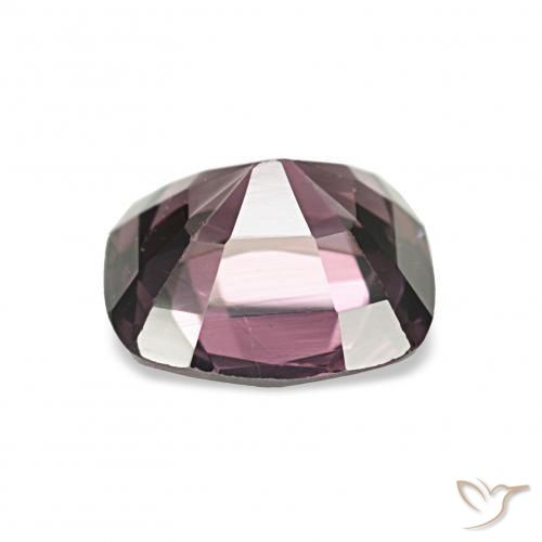 Spinel Gemstone in 6.8 x 6.6 mm Size for Sale, Spinel Stone in Plum Purple Color