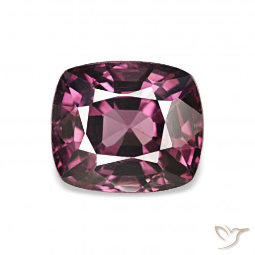 1.37ct Medium Purple Spinel, Cushion, VVS