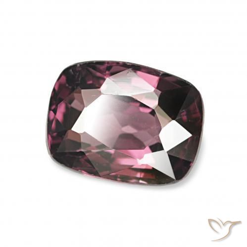 1.28 ct Purple Spinel Stone, Natural Spinel in Cushion-Cut Shape for Sale
