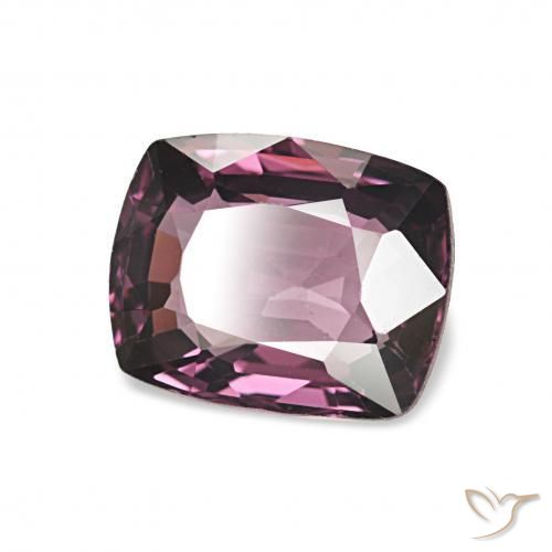 1.51 ct Purple Spinel Stone, Natural Spinel in Cushion-Cut Shape for Sale