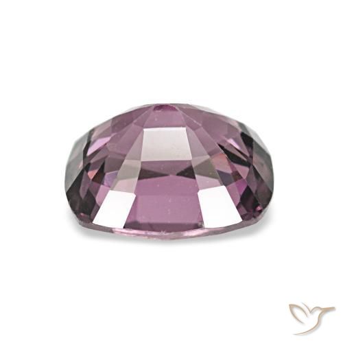 Spinel Gemstone in 6.4 x 5.6 mm Size for Sale, Spinel Stone in Deep Purple Color