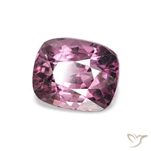1.04 ct Purple Spinel Stone, Natural Spinel in Cushion-Cut Shape for Sale