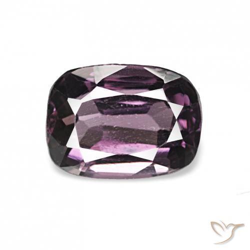 1.06ct Eggplant Purple Spinel, Cushion, VS