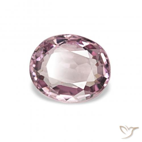 0.67 ct Purple Spinel Stone, Natural Spinel in Oval Facet Shape for Sale