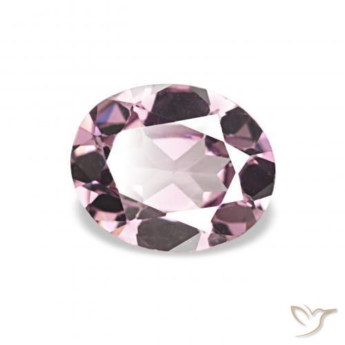 0.62 ct Purple Spinel Stone, Natural Spinel in Oval Facet Shape for Sale