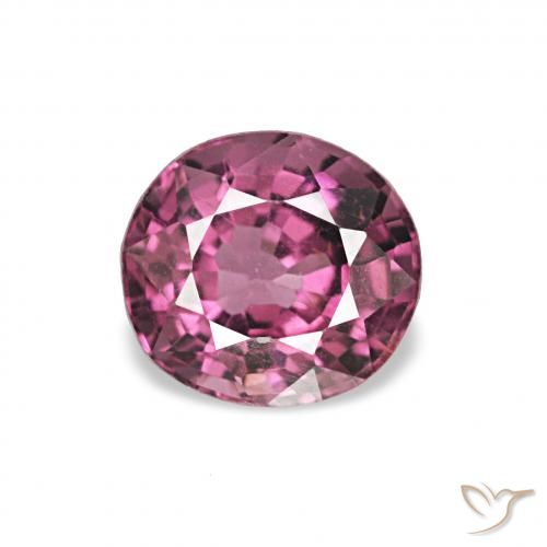 0.62ct Rapberry Red Spinel, Oval, VVS-VS