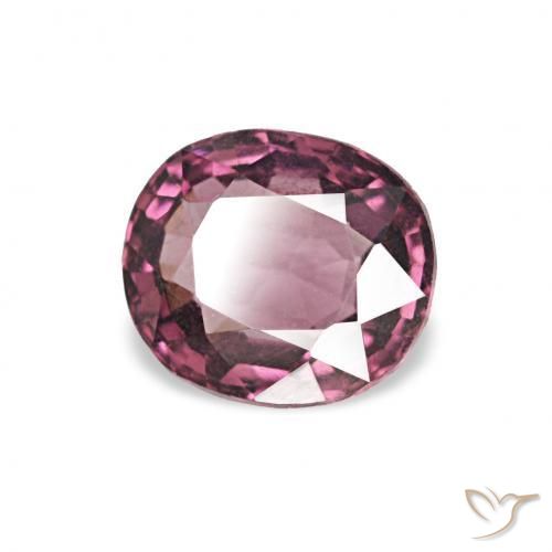 0.55 ct Purple Spinel Stone, Natural Spinel in Cushion-Cut Shape for Sale