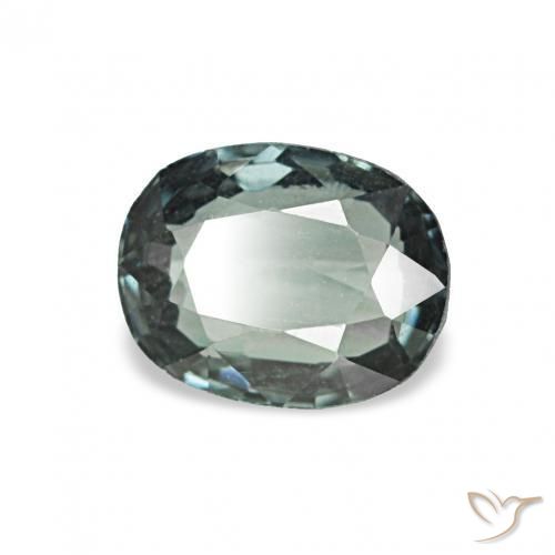 0.58 ct Gray Spinel Stone, Natural Spinel in Cushion-Cut Shape for Sale