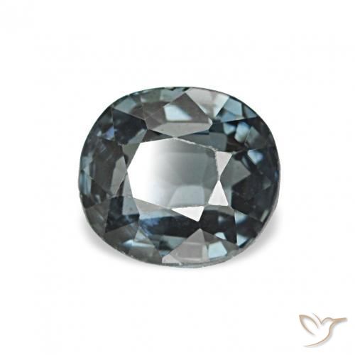 0.71 ct Gray Spinel Stone, Natural Spinel in Cushion-Cut Shape for Sale