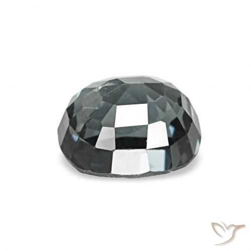 Spinel Gemstone in 5.2 x 4.7 mm Size for Sale, Spinel Stone in Dark Grey Color