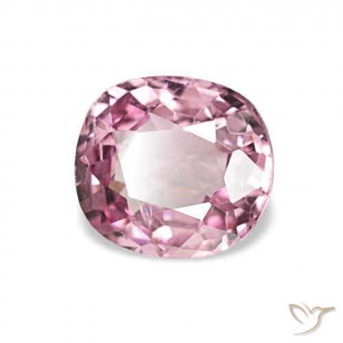 0.64 ct Pink Spinel Stone, Natural Spinel in Cushion-Cut Shape for Sale