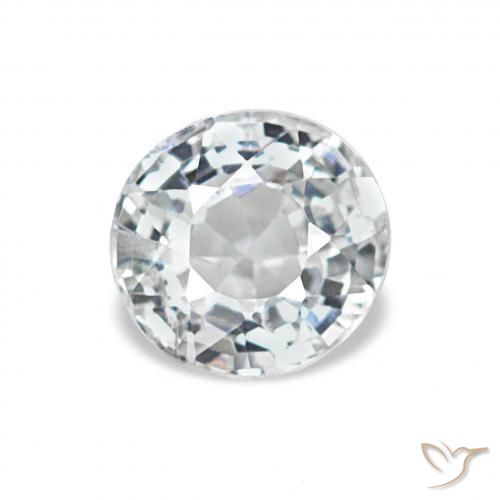 0.73ct Bluish White Spinel, Round, VS