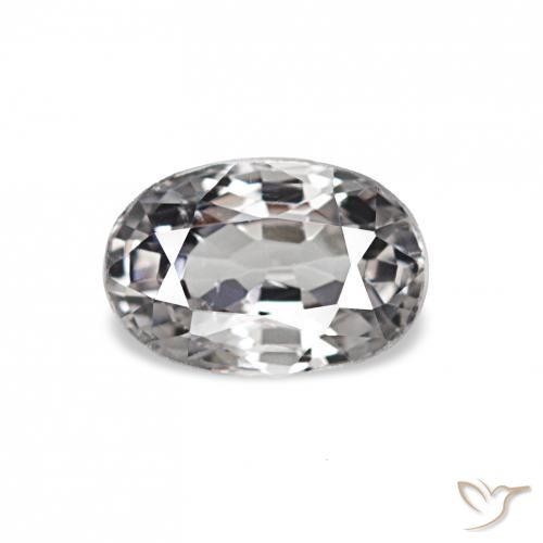 0.77ct Light Grey Spinel, Oval, VS