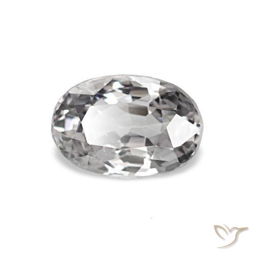 0.77 ct Gray Spinel Stone, Natural Spinel in Oval Facet Shape for Sale