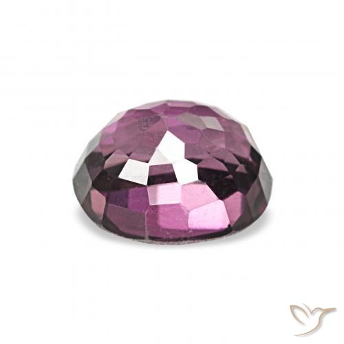Spinel Gemstone in 5.7 x 5 mm Size for Sale, Spinel Stone in Boysenberry Purple Color