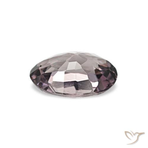 Spinel Gemstone in 6.3 x 4.3 mm Size for Sale, Spinel Stone in Light Greyish Purple Color
