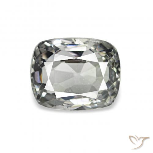 0.88ct Medium Grey Spinel, Cushion, VVS-VS