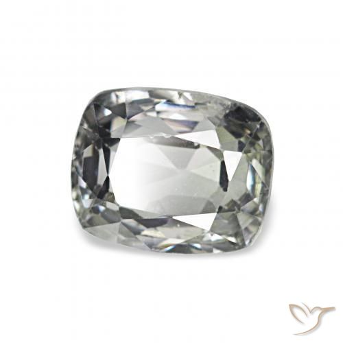 0.88 ct Gray Spinel Stone, Natural Spinel in Cushion-Cut Shape for Sale