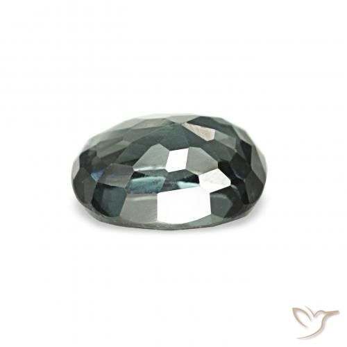 Spinel Gemstone in 5.5 x 4.4 mm Size for Sale, Spinel Stone in Medium Green Color
