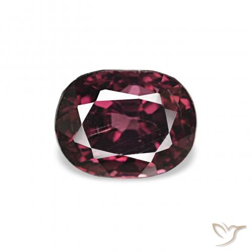 0.79ct Deep Purple Spinel, Cushion, VS
