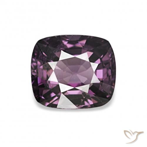 1.13ct Deep Purple Spinel, Cushion, VVS-VS