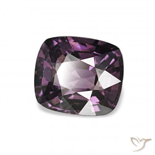 1.13 ct Purple Spinel Stone, Natural Spinel in Cushion-Cut Shape for Sale