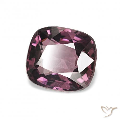 1.25 ct Purple Spinel Stone, Natural Spinel in Cushion-Cut Shape for Sale