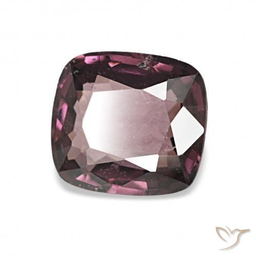 1.24 ct Purple Spinel Stone, Natural Spinel in Cushion-Cut Shape for Sale