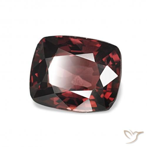 1.49 ct Red Spinel Stone, Natural Spinel in Cushion-Cut Shape for Sale