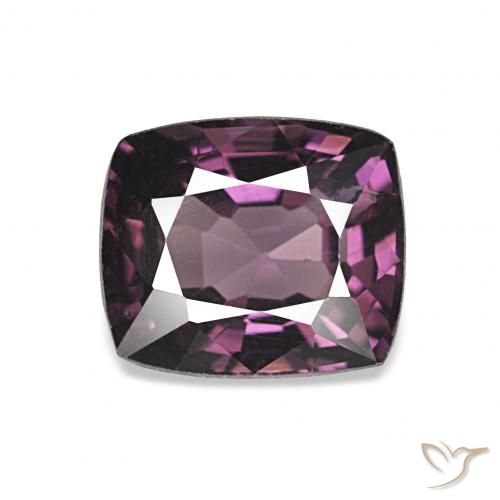 1.82ct Dark Purple Spinel, Cushion, VVS-VS
