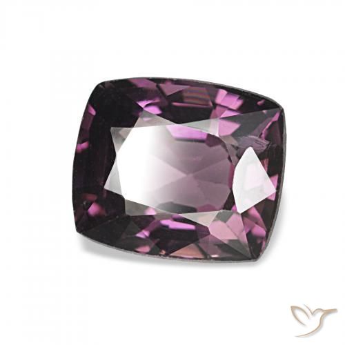 1.82 ct Purple Spinel Stone, Natural Spinel in Cushion-Cut Shape for Sale