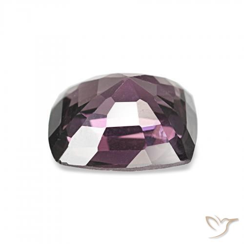 Spinel Gemstone in 7.7 x 6.6 mm Size for Sale, Spinel Stone in Dark Purple Color