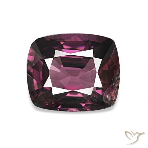 1.90ct Deep Purple Red Spinel, Cushion, VS