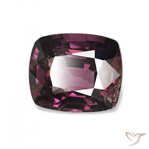 1.90 ct Purple Spinel Stone, Natural Spinel in Cushion-Cut Shape for Sale