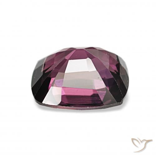 Spinel Gemstone in 7.9 x 6.6 mm Size for Sale, Spinel Stone in Deep Purple Red Color