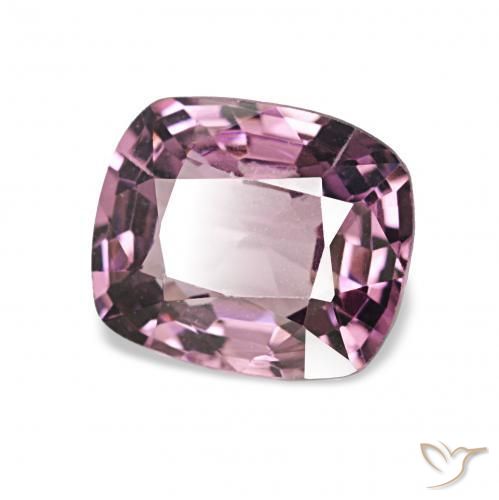 1.38 ct Purple Spinel Stone, Natural Spinel in Cushion-Cut Shape for Sale