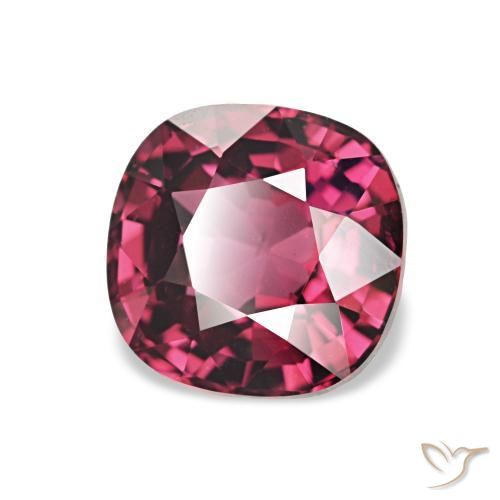 1.31 ct Purple Spinel Stone, Natural Spinel in Cushion-Cut Shape for Sale