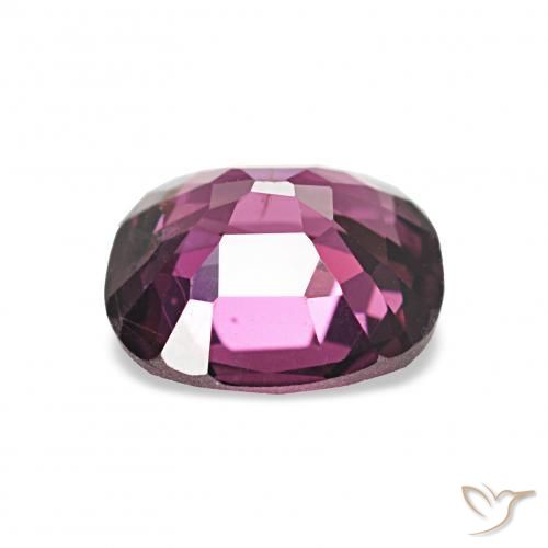 Spinel Gemstone in 6.9 x 6.4 mm Size for Sale, Spinel Stone in Rapberry Red Color