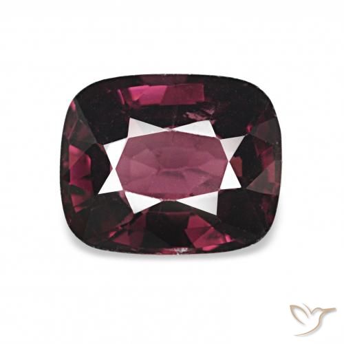 1.14ct Deep Purple Spinel, Cushion, VVS