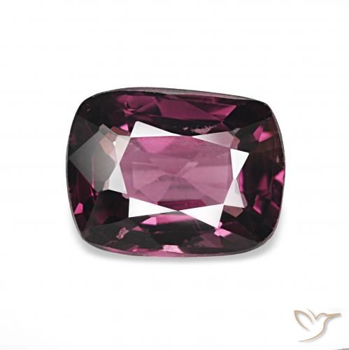 1.06 ct Purple Spinel Gemstone, Spinel Gem in Cushion-Cut Shape for Sale.