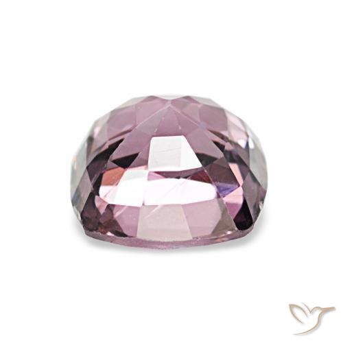 Spinel Gemstone in 5.8 x 5.7 mm Size for Sale, Spinel Stone in Deep Mauve Tone Color