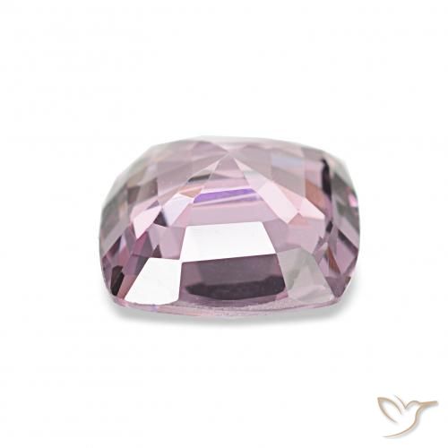 Spinel Gemstone in 6.9 x 6.6 mm Size for Sale, Spinel Stone in Deep Lavender Color