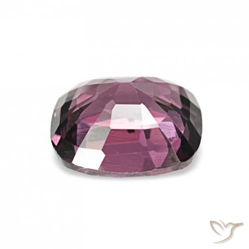 Spinel Gemstone in 6.4 x 5.9 mm Size for Sale, Spinel Stone in Plum Purple Color