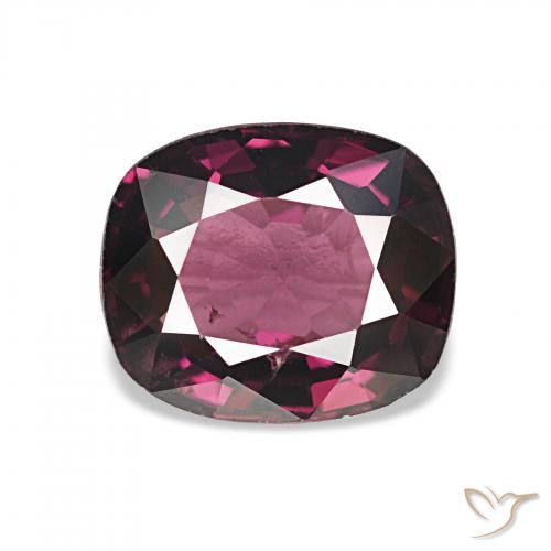 1.71ct Medium Dark-Purple Spinel, Cushion, VS