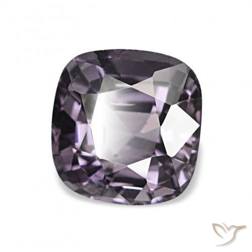 1.64 ct Gray Spinel Stone, Natural Spinel in Cushion-Cut Shape for Sale