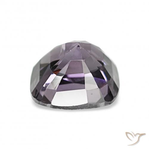 Spinel Gemstone in 6.7 x 6.5 mm Size for Sale, Spinel Stone in Deep Violet Color